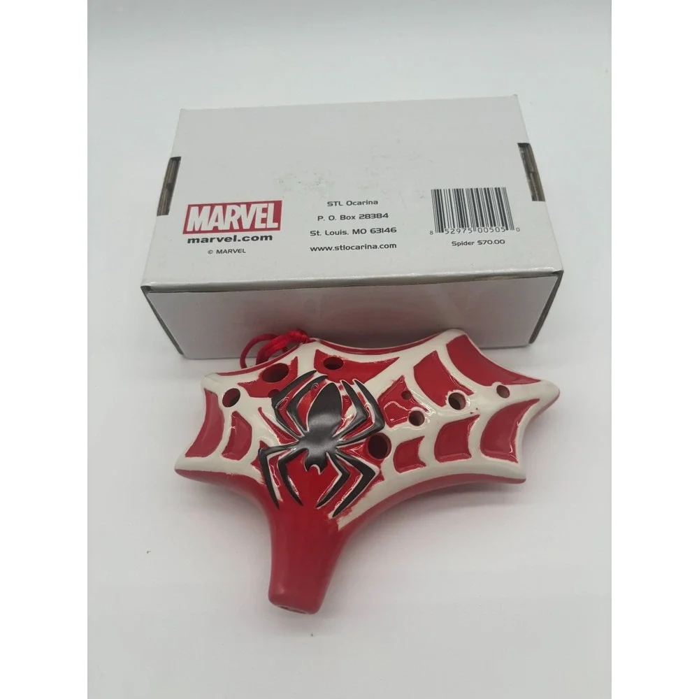 Marvel Spider-Man Ocarina‎ Flute like Instrument 12 Hole Ceramics C Major